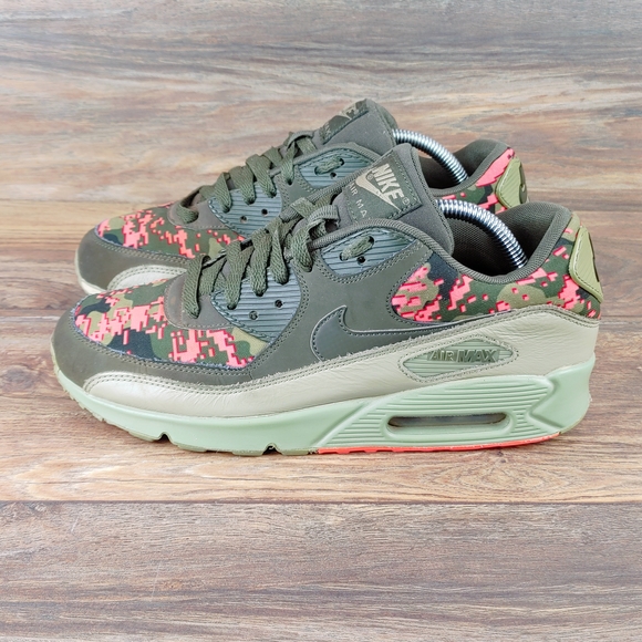 Nike Air Max 90 Digi Camo Olive - Picture 6 of 15